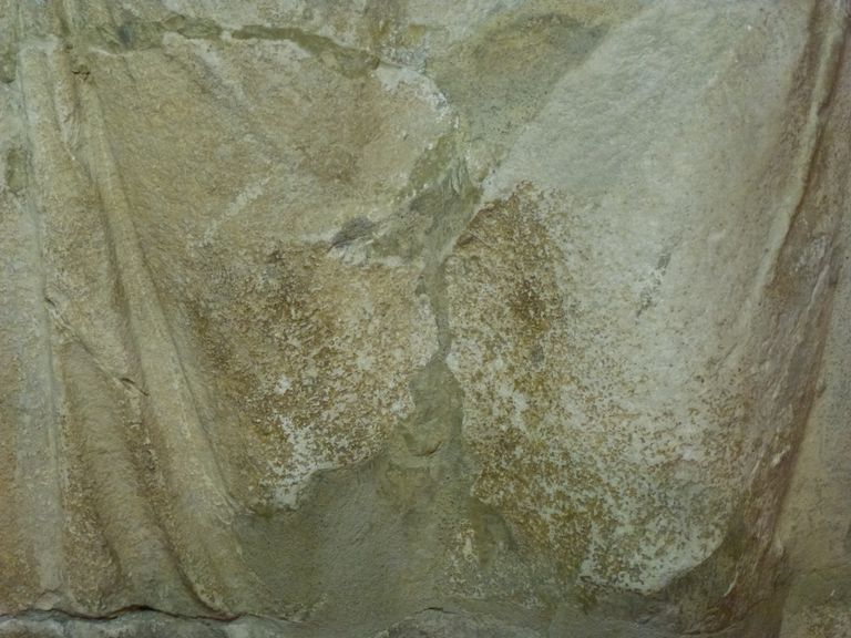 Stuccatura a cemento. Particolare